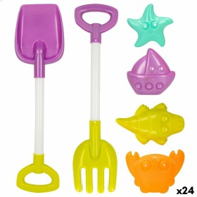 Set de jouets de plage Colorbaby Fusée polypropylène (25 Unités) | Tienda24 - Global Online Shop Tienda24.eu