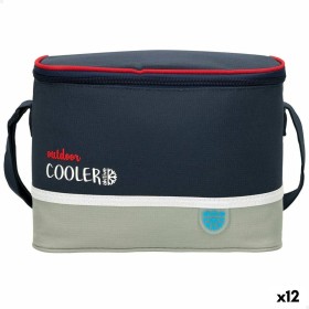 Cool Bag Aktive Navy Blue Grey 24 x 16,5 x 15 cm (12 Units) by Aktive, Food storage - Ref: S8902395, Price: 61,78 €, Discount: %