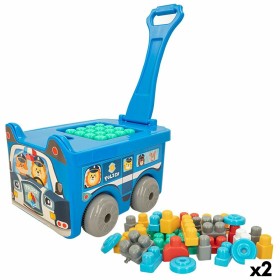 Building Blocks Color Block Suitcase Police Car 30 Pieces (2 Units) by Color Block, Building & Construction Toys - Ref: S8902...