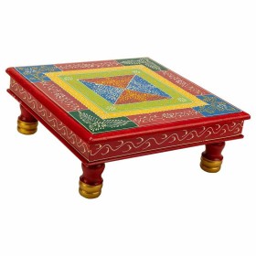 Table d'appoint Home ESPRIT Multicouleur Porcelaine 33 x 33 x 45 cm | Tienda24 - Global Online Shop Tienda24.eu