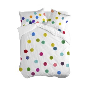 Parure de couette HappyFriday Basic Kids Moutarde Lit 1 persone 2 Pièces | Tienda24 Tienda24.eu