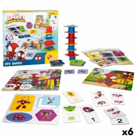 Gioco Educativo Spidey 24,5 x 0,2 x 24,5 cm (6 Unità) 10 in 1 di Spidey, Giochi da tavolo - Rif: S8902583, Prezzo: 90,68 €, S...