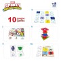 Educational Game Spidey 24,5 x 0,2 x 24,5 cm (6 Units) 10-in-1 | Tienda24 - Global Online Shop Tienda24.eu