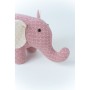 Peluche Crochetts AMIGURUMIS MINI Blanco Elefante 48 x 23 x 26 cm | Tienda24 Tienda24.eu