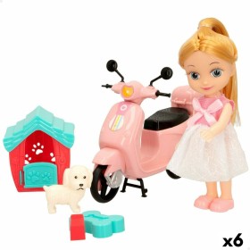 Poupée Colorbaby Bella 16 cm Moto 7 x 16 x 4 cm (6 Unités) de Colorbaby, Poupées mannequins - Réf : S8902631, Prix : 47,94 €,...