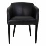 Armchair Alexandra House Living Black 60 x 82 x 62 cm | Tienda24 - Global Online Shop Tienda24.eu