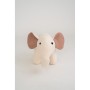 Jouet Peluche Crochetts AMIGURUMIS MINI Blanc Eléphant 48 x 23 x 22 cm | Tienda24 Tienda24.eu