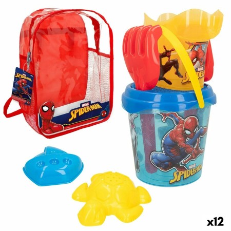 Conjunto de brinquedos de praia Spider-Man 18 x 16 x 18 cm (12 Unidades) | Tienda24 - Global Online Shop Tienda24.eu