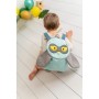 School Bag Crochetts Turquoise 25 x 27 x 13 cm Owl | Tienda24 Tienda24.eu