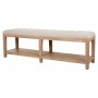 Banqueta Alexandra House Living Gris Crema 38 x 51 x 150 cm de Alexandra House Living, Sillas - Ref: D1631381, Precio: 279,32...