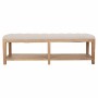 Banqueta Alexandra House Living Gris Crema 38 x 51 x 150 cm de Alexandra House Living, Sillas - Ref: D1631381, Precio: 279,32...