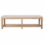 Banqueta Alexandra House Living Gris Crema 38 x 51 x 150 cm de Alexandra House Living, Sillas - Ref: D1631381, Precio: 279,32...