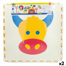 Tappeto Puzzle Colorbaby 4 Pezzi Veicoli 118 x 118 cm EVA (2 Unità) | Tienda24 - Global Online Shop Tienda24.eu