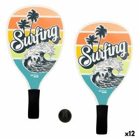 Strandschläger mit Ball Colorbaby Aktive Pickle Ball 40 x 0,8 x 19,5 cm | Tienda24 - Global Online Shop Tienda24.eu