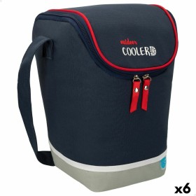 Bolsa Térmica Aktive Azul Marinho 19 x 29 x 19 cm (6 Unidades) de Aktive, Armazenamento de alimentos - Ref: S8902985, Preço: ...