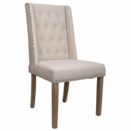 Dining Chair Alexandra House Living Cream 53 x 102 x 53 cm | Tienda24 - Global Online Shop Tienda24.eu