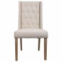 Dining Chair Alexandra House Living Cream 53 x 102 x 53 cm | Tienda24 - Global Online Shop Tienda24.eu