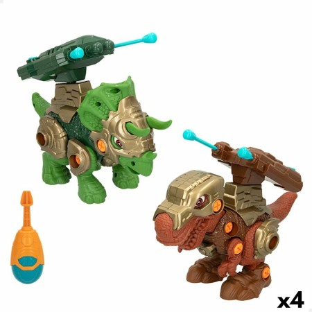 Set 2 Dinosaures Colorbaby 21 x 14 x 9,5 cm articulé Lance Projectiles 4 Unités Dinosaure | Tienda24 - Global Online Shop Tienda24.eu