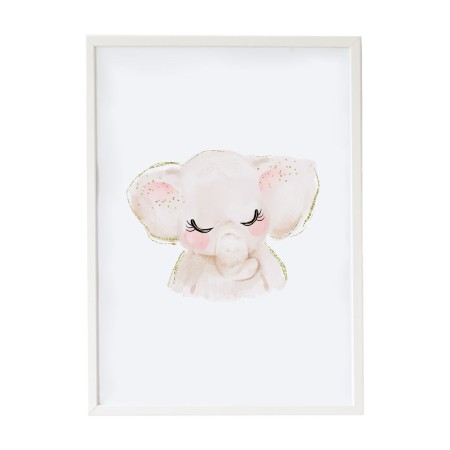 Bild Crochetts Bunt Holz MDF 33 x 43 x 2 cm Elefant | Tienda24 Tienda24.eu