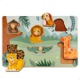 Puzzle di Legno per Bambini Woomax (12 Unità) | Tienda24 - Global Online Shop Tienda24.eu