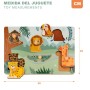 Puzzle di Legno per Bambini Woomax (12 Unità) | Tienda24 - Global Online Shop Tienda24.eu