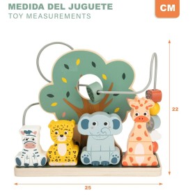 Conjunto de 3 quadros Crochetts Multicolor Madeira MDF 33 x 43 x 2 cm Zebra Vaca Koala (3 Peças) | Tienda24 Tienda24.eu