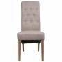 Cadeira de Sala de Jantar Alexandra House Living Cinzento 58 x 107 x 44 cm de Alexandra House Living, Cadeiras - Ref: D163138...