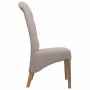 Cadeira de Sala de Jantar Alexandra House Living Cinzento 58 x 107 x 44 cm de Alexandra House Living, Cadeiras - Ref: D163138...