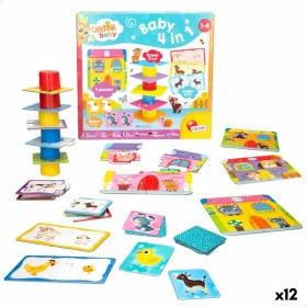 Puzzle Lisciani Carotina Baby 16 x 1 x 16,5 cm Farm 4-in-1 by Lisciani, Jigsaws - Ref: S8903154, Price: 125,59 €, Discount: %