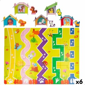 Puzzle Enfant Lisciani Ferme 27 Pièces 48 x 1 x 36 cm (6 Unités) de Lisciani, Puzzles classiques - Réf : S8903158, Prix : 90,...