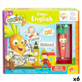 Educational Game Lisciani Carotina Baby Happy English Electric Puzzle 4,5 x 14,5 x 3 cm (6 Units) by Lisciani, Board Games - ...