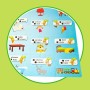 Jogo Educativo Lisciani Carotina Baby Happy English Eletrónico Puzzle 4,5 x 14,5 x 3 cm (6 Unidades) | Tienda24 - Global Online Shop Tienda24.eu