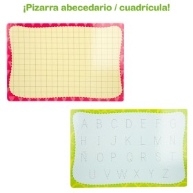 Juego de 2 cuadros Crochetts Multicolor Madera MDF 33 x 43 x 2 cm Conejo Flores (2 Piezas) | Tienda24 Tienda24.eu