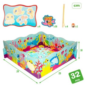 Cuadro Crochetts Multicolor Madera MDF 33 x 43 x 2 cm Zorro | Tienda24 Tienda24.eu