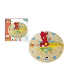 Gioco Educativo Woomax Orologio (Ø 18 cm) di Woomax, Giochi da tavolo - Rif: S8903479, Prezzo: 5,31 €, Sconto: %