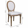 Silla de Comedor Alexandra House Living Blanco 46 x 96 x 48 cm de Alexandra House Living, Sillas - Ref: D1631397, Precio: 143...