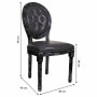 Silla de Comedor Alexandra House Living Negro 46 x 96 x 48 cm de Alexandra House Living, Sillas - Ref: D1631398, Precio: 147,...