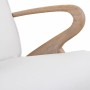 Fauteuil Alexandra House Living Blanc 55 x 85 x 57 cm Rembourrage Cuir Synthétique de Alexandra House Living, Chaises - Réf :...