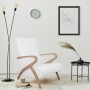 Fauteuil Alexandra House Living Blanc 55 x 85 x 57 cm Rembourrage Cuir Synthétique de Alexandra House Living, Chaises - Réf :...