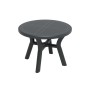 Table Resol Dalia Anthracite polypropylene 100 x 100 x 74 cm | Tienda24 Tienda24.eu