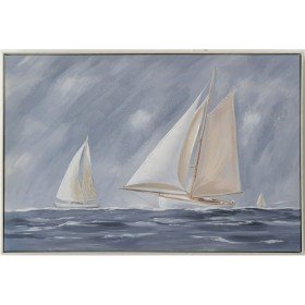 Cuadro Óleo Romimex Marrón Beige Crema Lienzo Mujer 60 x 90 x 3 cm | Tienda24 Tienda24.eu