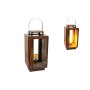 Desk lamp Romimex Brown Metal 20 x 36 x 20 cm Lantern | Tienda24 Tienda24.eu