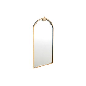 Wandspiegel DKD Home Decor Schwarz Gold Metall Kristall 80 x 2 x 80 cm | Tienda24 Tienda24.eu