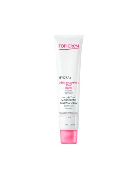 Creme Hidratante Topicrem Hydra+ Iluminador Ligeira 40 ml | Tienda24 Tienda24.eu