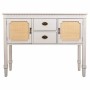 Credenza Alexandra House Living Bianco Rattan Legno di abete 36 x 82 x 108 cm di Alexandra House Living, Credenze e buffet - ...