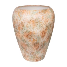 Vaso Romimex Prateado Alumínio Abstrato 34 x 37 x 13 cm | Tienda24 Tienda24.eu