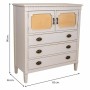 Cómoda Alexandra House Living Branco Rotim Madeira de abeto Madeira MDF 36 x 90 x 82 cm de Alexandra House Living, Cómodas e ...