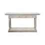 Console Romimex Blanc Bois de manguier Bois MDF 30 x 81 x 152 cm | Tienda24 Tienda24.eu