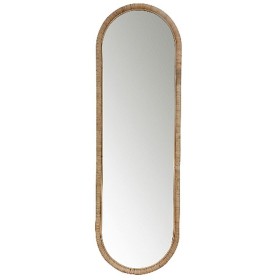 Miroir mural Naturel 80 x 3 x 80 cm Bambou | Tienda24 Tienda24.eu