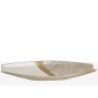 Centro de mesa Romimex Branco Dourado Cerâmica 45 x 6 x 16 cm | Tienda24 Tienda24.eu